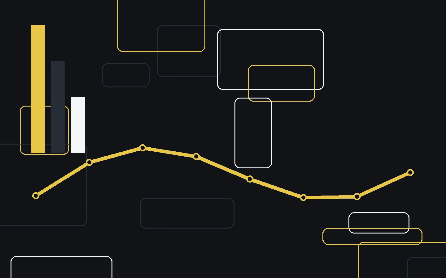 Abstract editorial illustration for The recovery journey belongs in cyber design
